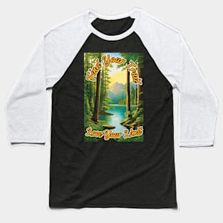 Hiking Baseball T-Shirt